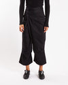 Y-3 Twill Wide Leg Pant Black