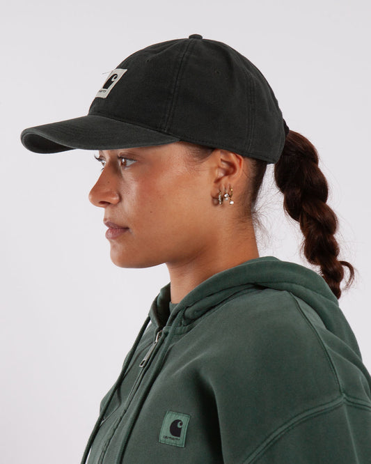 Carhartt WIP Canvas Cap Raven Stone Washed