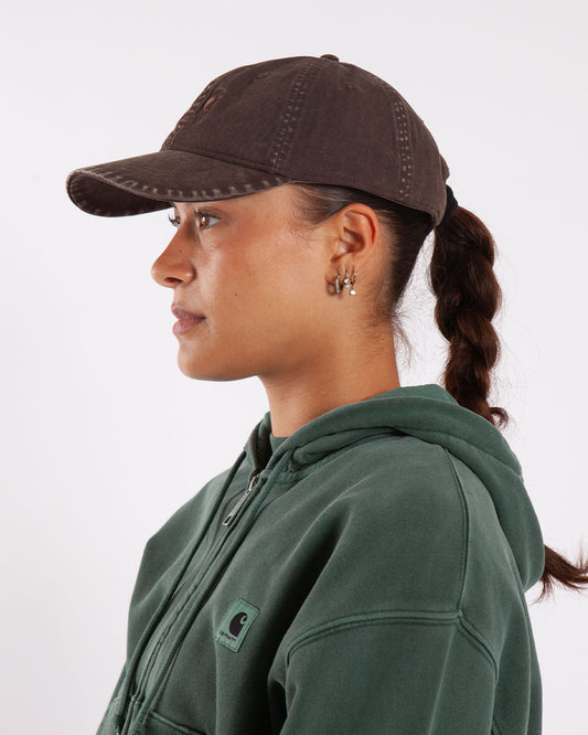 Carhartt WIP Lambert Cap Tobacco Moon Wash