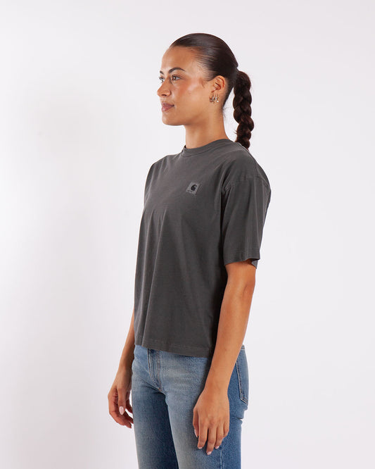 Carhartt WIP W' S/S Nelson T-Shirt Black Garment Dyed