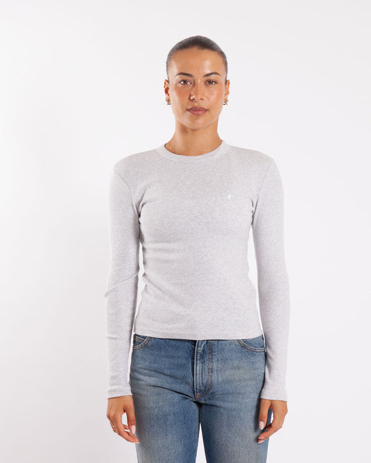 Carhartt WIP W' L/S Philipa T-Shirt Ash Heather