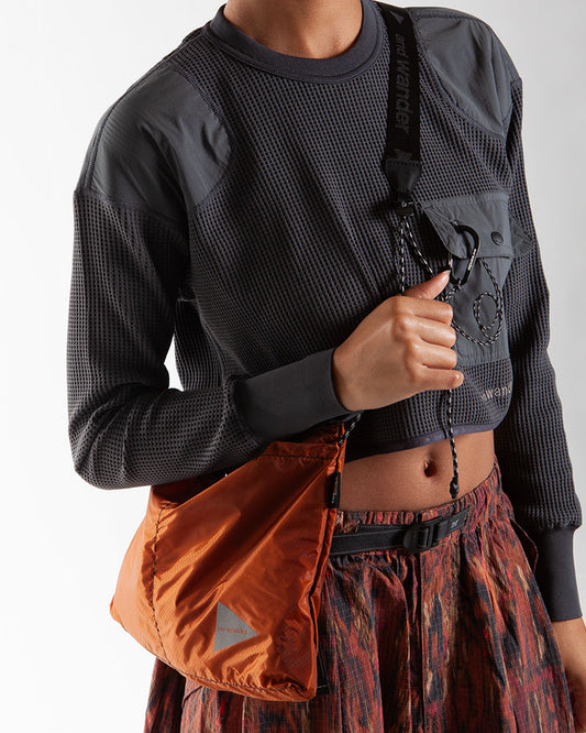 and wander Sil Sacoche Dark Orange