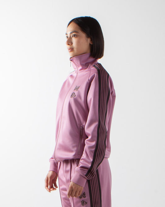 Needles x Kae Tanaka Track Jacket - Poly Smooth Pink