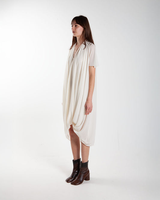 MM6 Maison Margiela Maxi Dress Cream