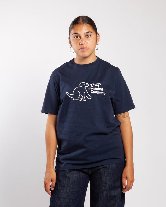 Pop Pup Training T-Shirt Navy