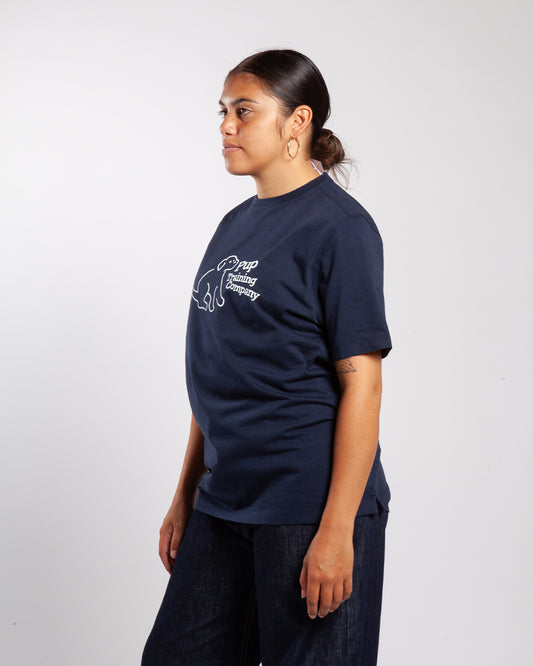 Pop Pup Training T-Shirt Navy
