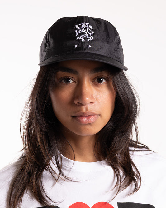 Pop Trading Company Club Sixpanel Hat Black
