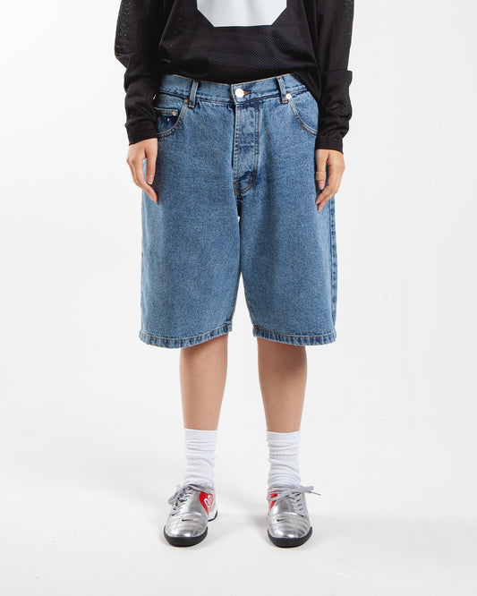Pop Trading Company DRS Denim Short Stonewashed