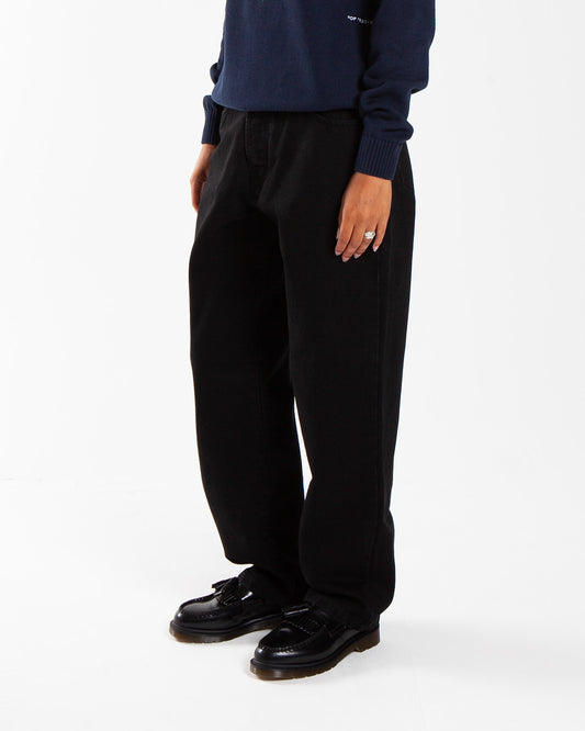 Pop Trading Company Drs Denim Arch Rinsed Pants Black