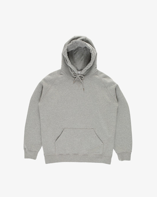 Pop Trading Company Hearts Hooded Sweat Heather Grey