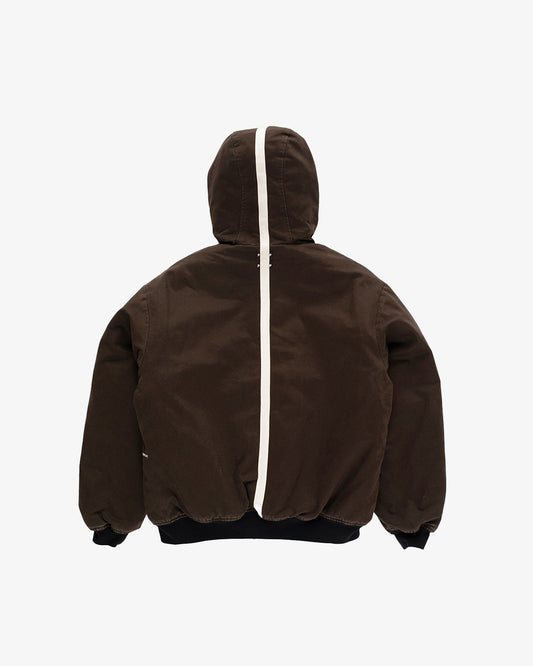 Pop Trading Company Hooded Flight Jacket Delicioso