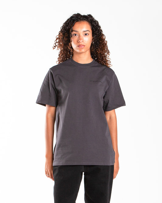 Pop Trading Company Logo T-Shirt Anthracite/Black