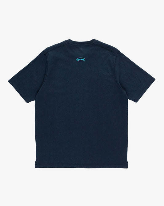 Pop Trading Company Skatemuzik T-Shirt Navy