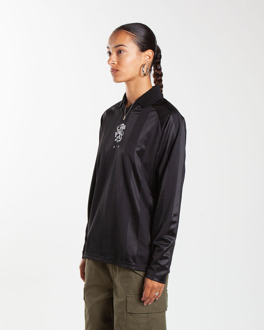 Pop Trading Company Sportif Longsleeve T-Shirt Black
