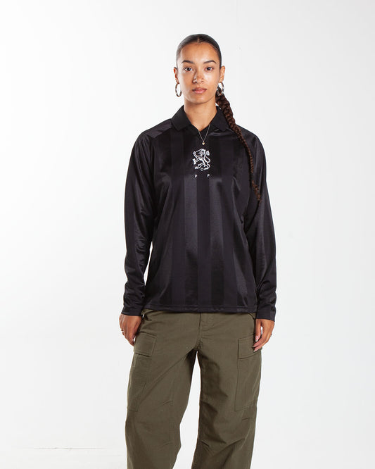 Pop Trading Company Sportif Longsleeve T-Shirt Black