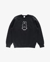Pop Trading Company x Miffy FS BS Crewneck Sweat Black