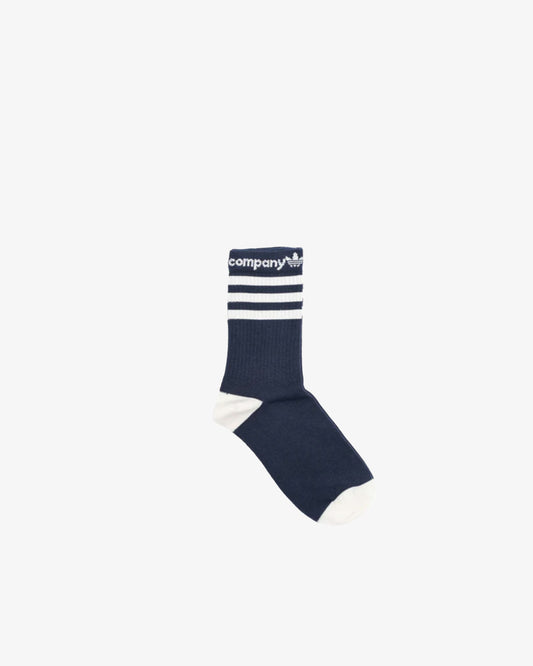 Pop Trading Company x adidas Crew Socks Navy/White