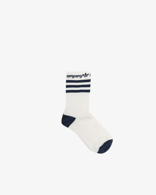 Pop Trading Company x adidas Crew Socks Navy/White