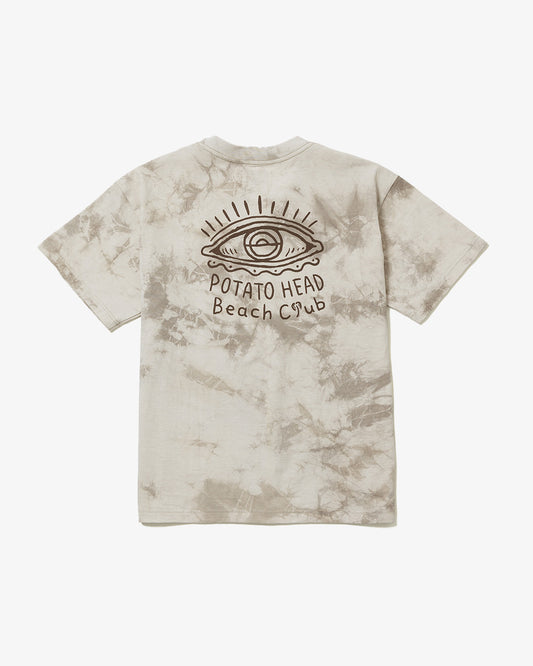Potato Head Beach Club Short Sleeve T-Shirt White/Light Grey