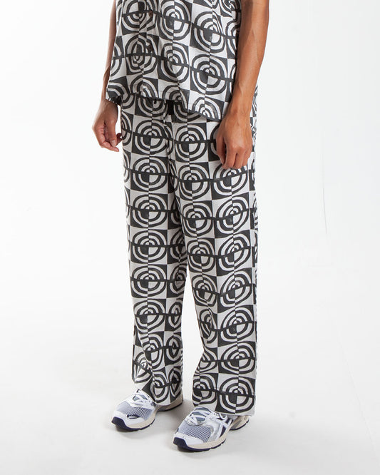 Potato Head Monogram Block Print Easy Pants
