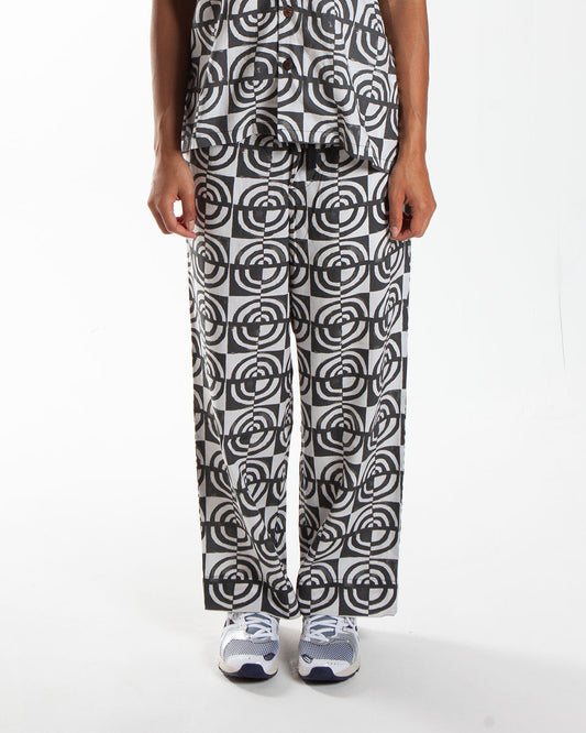 Potato Head Monogram Block Print Easy Pants