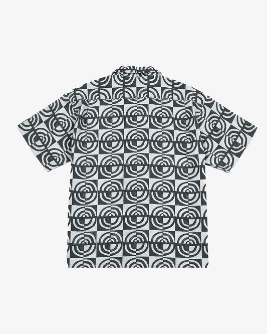 Potato Head Monogram Block Print Short Sleeve Shirt