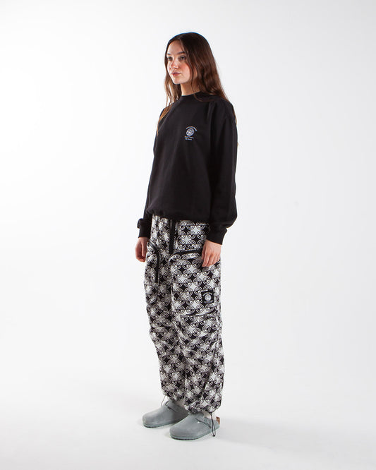 Potato Head Yin-Yang Crewneck Pullover Black