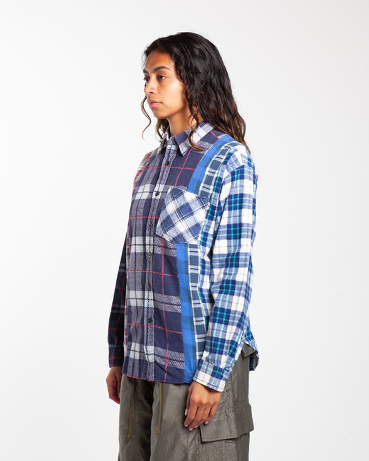 Rebuild by Needles Flannel Shirt - 7 Cuts Shirt Assorted