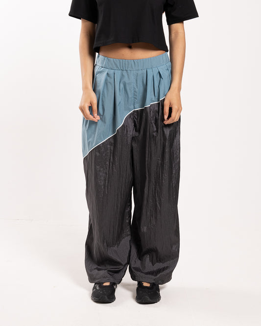 Rhodolirion Tuck Wide Track Pant Charcoal