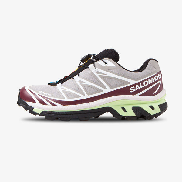Salomon XT-6 Gore Tex Paloma/Maroon