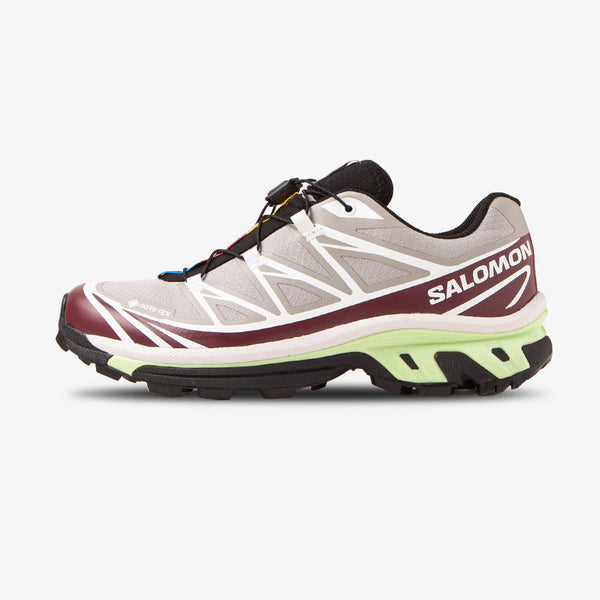 Salomon XT-6 Gore Tex Paloma/Maroon
