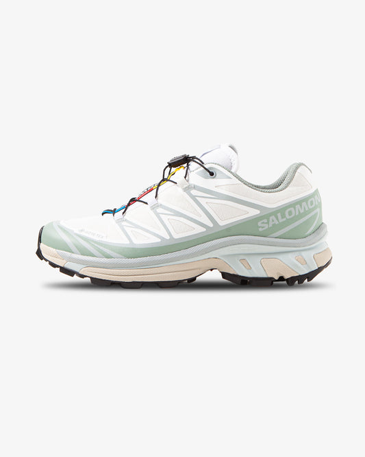Salomon XT-6 Gore-Tex White/Green Milieu