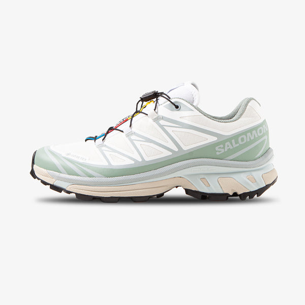Salomon XT-6 Gore-Tex White/Green Milieu