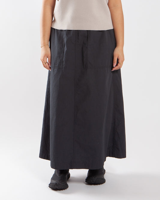 Maha - Snow Peak Takibi Light Ripstop Skirt Black