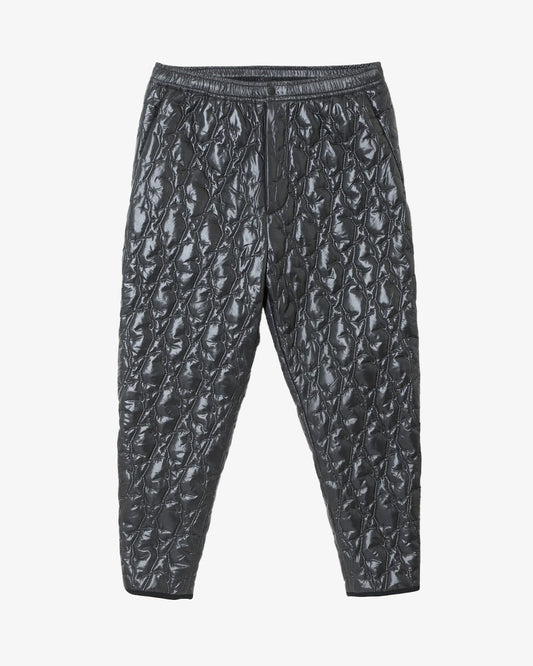 South2 West8 Quilted Pant Deer Horn Qt. Black