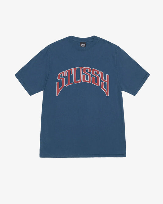 Stüssy Arched Pig Dyed Tee Navy