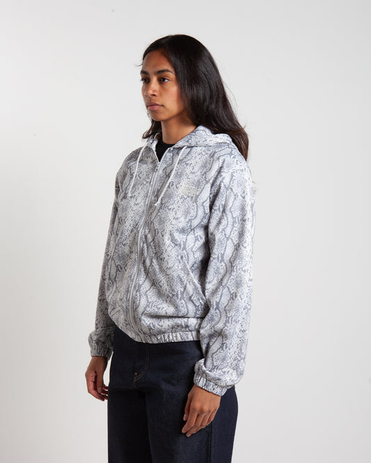 Stüssy Athletic Mesh Zip Hood Snake
