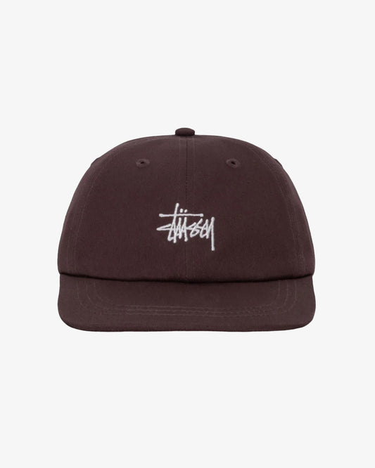 Stüssy Basic Stock Low Pro Cap Chocolate