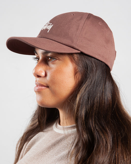 Stüssy Basic Stock Low Pro Cap Chocolate