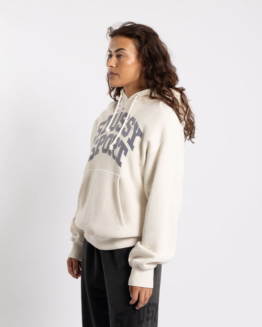 Stüssy Block Sport Gar. Dyed Hood Bone