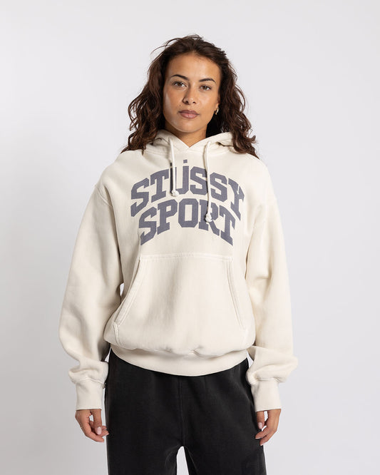 Stüssy Block Sport Gar. Dyed Hood Bone
