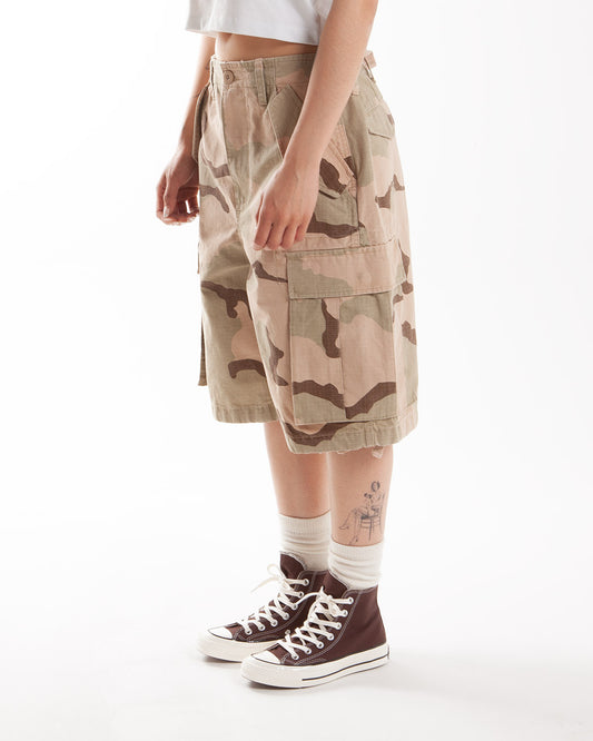 Stüssy Cargo Short Ripstop Woven Sand Camo