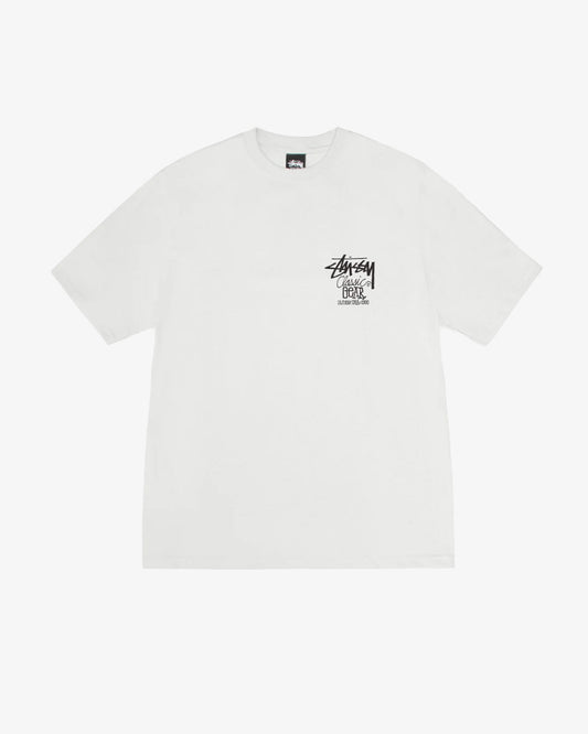 Stüssy Classic Gear Pig Dyed Tee Natural