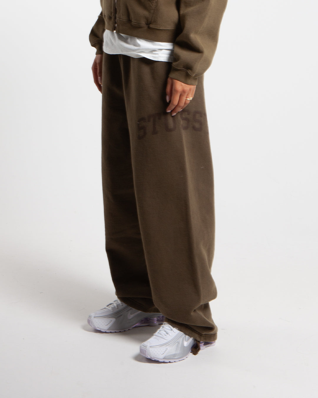 STUSSY FLEECE PANT FADED GRAPHIC ジョガーパンツ・スウェット