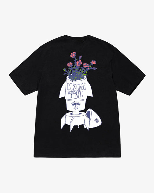 Stüssy Flower Bomb Tee Black