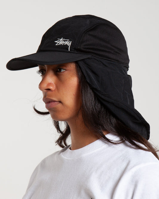Stüssy Foldable Shade Hat Black