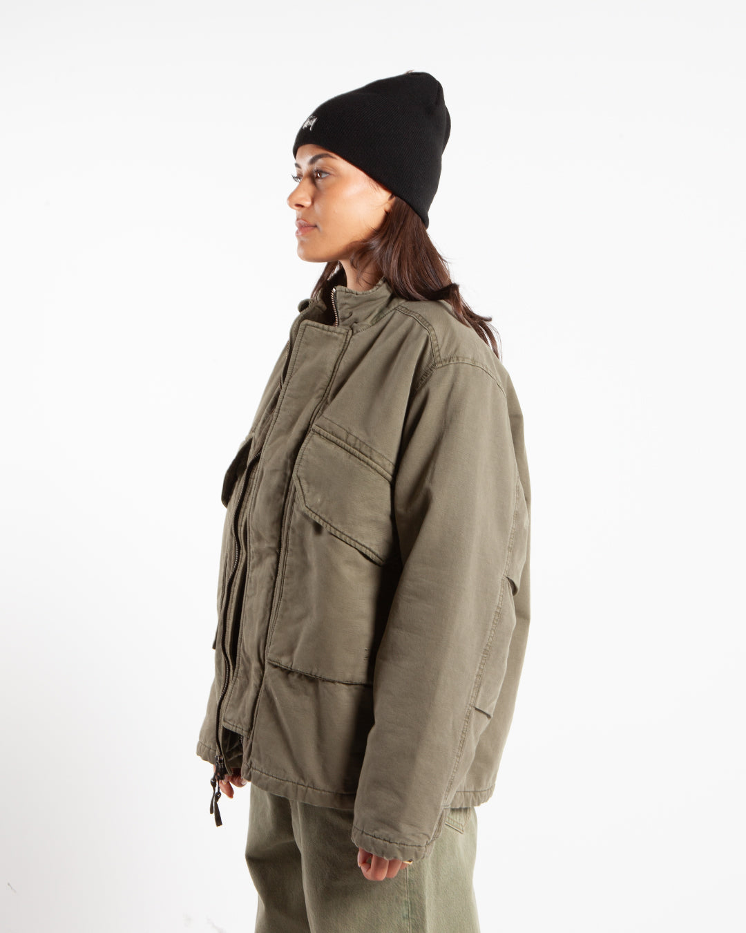 Stussy Insulated Field Jacket Olive