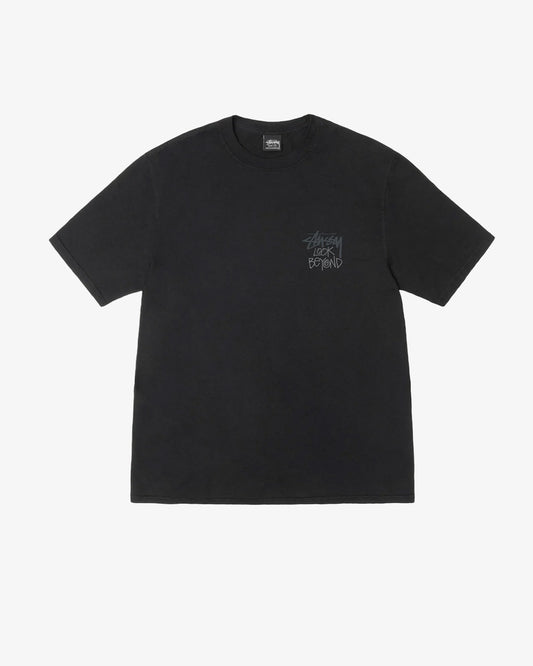 Stüssy Look Beyond Pig. Dyed Tee Black