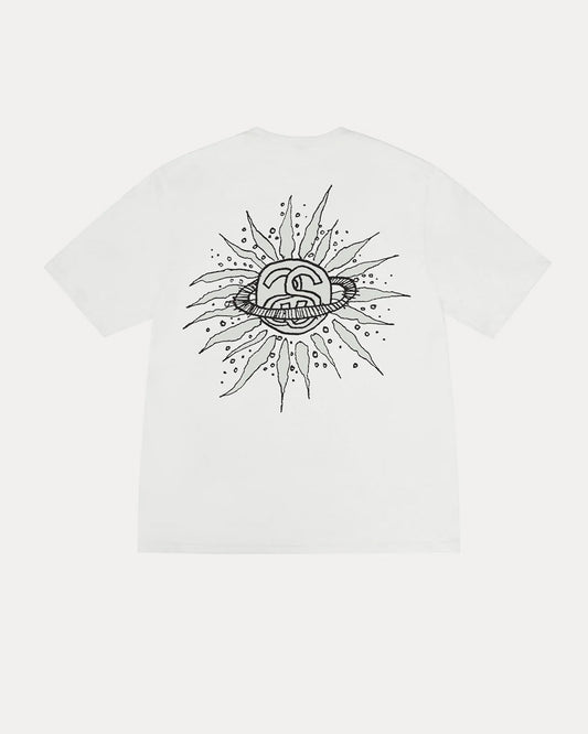 Stüssy Look Beyond Pig. Dyed Tee Natural