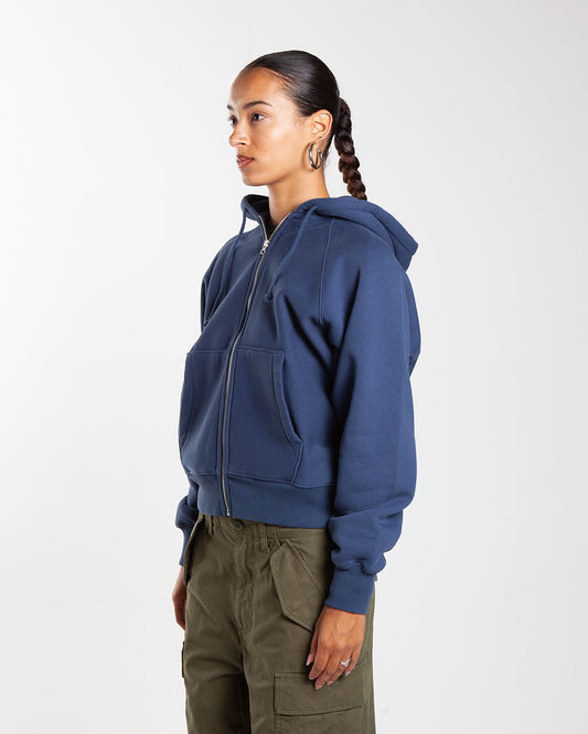 Stüssy Raglan Zip Hood Navy